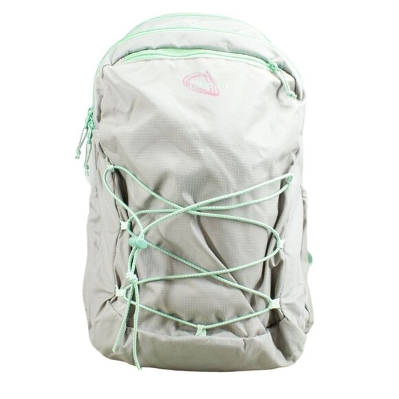 LL Bean Big Kids Gray Nylon Comfort Carry Laptop Pack 30L School Backpack - Picture 1 of 10